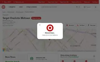 Target of Charlotte website