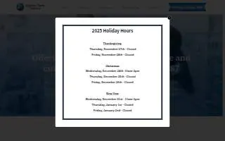 Meridian North Pharmacy website