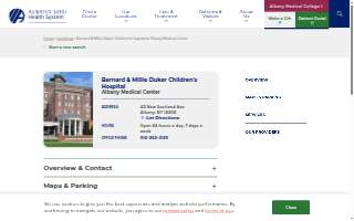 Bernard & Millie Duker Children's Hospital