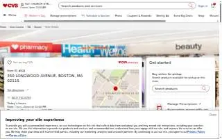 CVS Pharmacy website