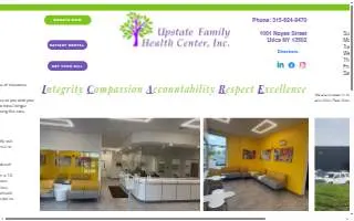 Upstate Family Health Center, Inc. website