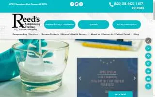 Reed's Compounding Pharmacy website