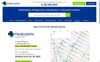 Medical Arts Plaza website