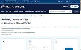 Kaiser Permanente Point West Pharmacy