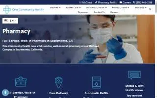 One Community Health Pharmacy website