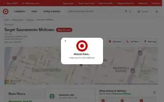 Target of Sacramento website