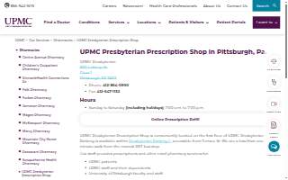 UPMC Presbyterian Prescription Shop
