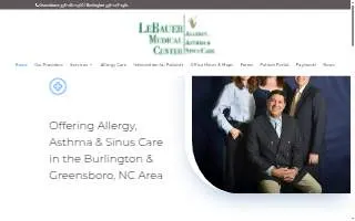 LeBauer Medical Center website