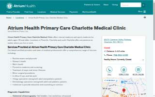 Medical clinic Charlotte NC