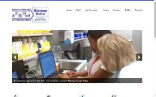 Bernens Pharmacy website