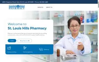 St. Louis Hills Pharmacy website