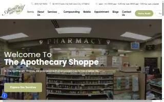 Apothecary Shoppe website