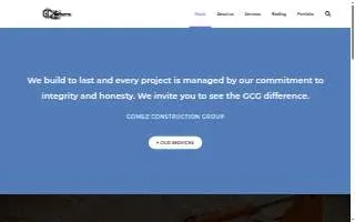 Gomez Construction Group website