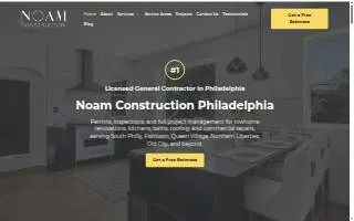 Noam Construction - Philadelphia website