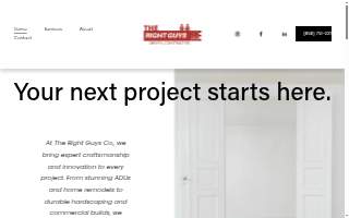 The Right Guys Construction, Inc.