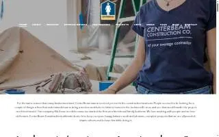 CenterBeam Construction Co. website