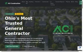 ACI Construction website