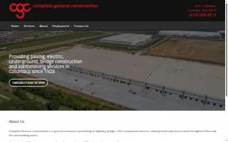 Complete General Construction website