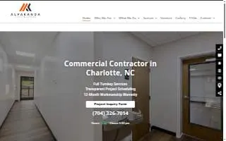 Alvakanda Construction Company website
