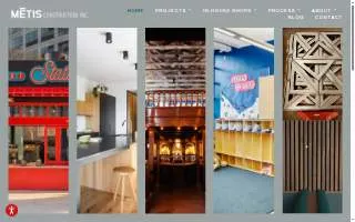 Metis Construction website