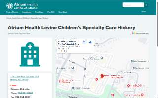 Atrium Health Levine Children's Specialty Care