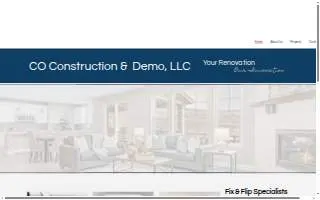 CO Construction & Demo, LLC website