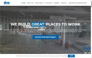 DWC Construction website