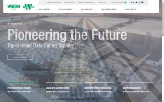 Walsh Construction Co of Detroit website