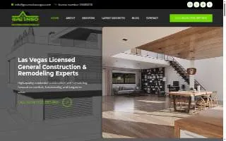 Greenso Construction website