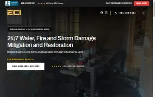 Easley Contractors Inc & Easley Restore website