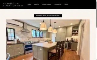 Cream City Construction website