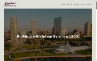 Dahlman Construction Co of Milwaukee website