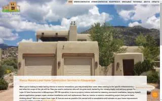 Lujan & Sons Construction of Albuquerque website