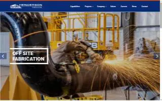 J B Henderson Construction of Albuquerque website