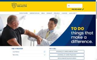 The University of Toledo Medical Center Sports Medicine