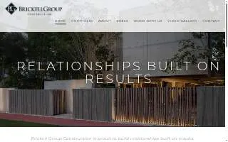 Brickell Group Construction, LLC of Miami website