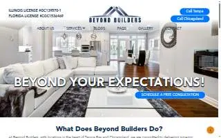 Beyond Builders of Tampa website