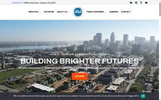 John G. Johnson Construction Company of Cleveland website