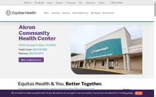 Equitas Health Akron website