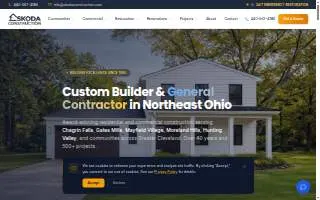 Skoda Construction Inc. of Cleveland website