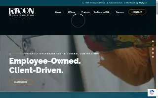 Rycon Construction, Inc. of Pittsburgh website