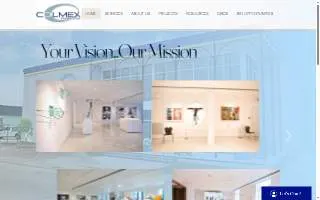 Colmex Construction website