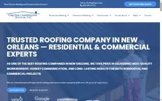 Clayton Construction Service LLC website