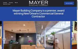 Mayer Building Company website