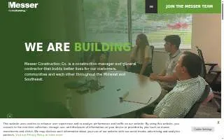 Messer Construction Co. - Raleigh Regional Office website