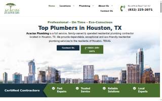 Acacias Plumbing | Emergency Plumber, Drain Cleaning, Sewer Repair and Water Heater Installation Houston, TX