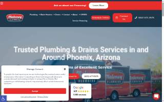 Maloney Plumbing & Drain Services in Phoenix, AZ