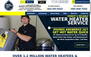 Water Heaters Only, Inc. website