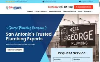 George Plumbing Co. website
