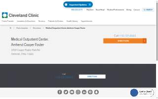 Medical Outpatient Center, Amherst Cooper Foster